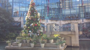 Floating Christmas Tree in San Antonio!